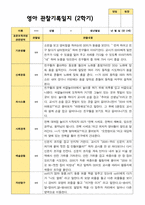 2학기 영아관찰일지 상담일지 발달평가  2세 12명-9