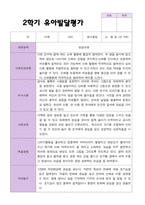 만 3세 21명 2학기 유아 발달평가관찰일지상담일지-3