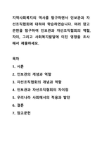 지역사회복지의 역사를 탐구하면서 인보관과 자선조직협회에 대하여 학습하였습니다. 여러 참고믄헌을 탐구하여 인보관과 자선조직협회의 역할, 차이, 그리고 사회복지발달에 미친 영향을 조사해서 제출하세요.-1