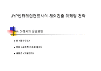 [국제마케팅]JYP 엔터테인먼트 마케팅 사례 분석-8
