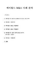 [마케팅]싸이월드 M&A 사례 분석-1