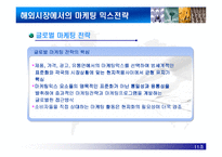[국제경영학]글로벌제품개발과 마케팅활동의 조정-7