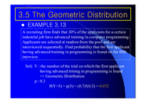 [수리통계학] The Geometric Distribution-4