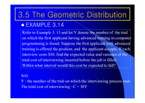 [수리통계학] The Geometric Distribution-7