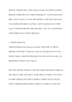 장애 영유아의 장애 유형 중 자폐 범주성 장애에 대해 설명하고, 자폐범주성 장애의 특성에 적합한 교수방법에 대해 기술하시오-4
