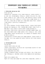 문화체육관광부 과장급 국립중앙도서관 고문헌과장 직무수행계획서-1