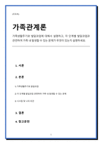 가족생활주기와 발달과업에 대해서 설명하고, 각 단계별 발달과업과 관련하여 가족 내 발생할 수 있는 문제가 무엇이 있는지 설명하세요.-1
