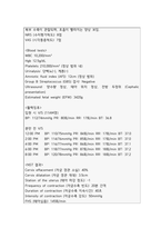 자궁수축과 관련된 급성통증 (간호과정 A+)-4