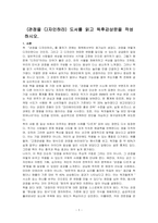 (관점을 디자인하라) 도서를 읽고 독후감상문을 작성하시오-1