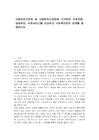 사회보장기본법 및 사회복지사업법에 근거하여 사회보험, 공공부조, 사회서비스를 비교하고 사회복지와의 관계를 설명하시오-1