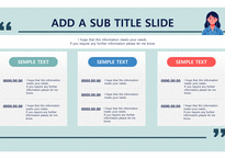 247 교육 여자 아이콘 말풍선 프레임 배경 PPT 파워포인트 템플릿 by 아기팡다-9