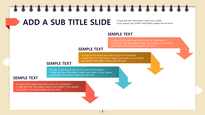 216 남학생 아이콘 교육 노트 배경 PPT 파워포인트 템플릿 by 아기팡다-7