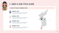233 여학생 일러스트 동글 배경 PPT 프레젠테이션 템플릿 by아기팡다-12