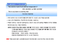 [수리통계학] Conditional Probability and Independence-9