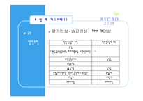 [인적자원관리] 교보생명과 푸르덴셜 생명보험 인사제도 파워포인트-13
