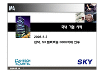 [산업조직론] 기업인수합병 M&A 성공과 실패-4