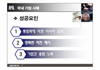 [산업조직론] 기업인수합병 M&A 성공과 실패-10