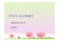 [광고원론] 광고와 캠페인-국내외의 성공한 캠페인들-16