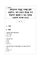 색채심리의 개념을 사례를 통해 설명하고, 색의 공감각 현상을 우리 현실에서 활용할 수 있는 방안을 구상하여 제시해 보시오-1