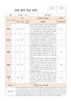 적응일지 만0세 5명 적응일지-1