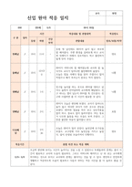 적응일지 만0세 5명 적응일지-2