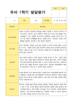 1학기2학기 발달평가 만 5세 22명-1