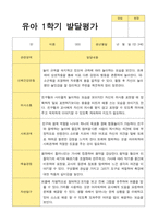1학기 2학기 발달평가 만 3세 21명-11