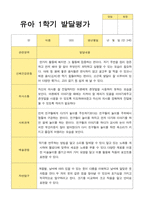 1학기 2학기 발달평가 만 3세 21명-12