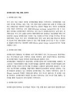 외국환시장의 개념, 형태, 참여자-1
