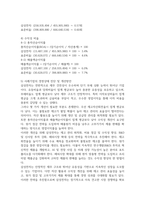 방송중간 경제4 경영분석 자신이 관심있는 기업을 선정하여 의사결정자가 필요로 하는 정보의 분류에 따라 비율분석-5