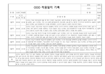 만0세 신입원아 적응일지 및 총평 8명 (일주일기록)-4
