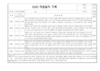 만0세 신입원아 적응일지 및 총평 8명 (일주일기록)-6