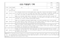 만0세 신입원아 적응일지 및 총평 8명 (일주일기록)-8