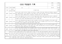 만1세 신입원아 적응일지 및 총평 10명 (일주일기록)-4