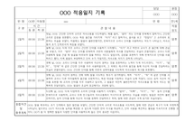 만1세 신입원아 적응일지 및 총평 10명 (일주일기록)-10