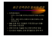 [인사관리] 경방필백화점의 인력개발전략-3