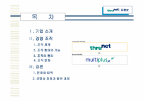 [경영조직론] 두루넷 조직사례연구-2