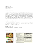 푸드마케팅3)인구구조의 고령화, 1인가구 증가와 함께 편의식의 소비가 크게 증가하고 있다. 신선편의식품, 즉석섭취식품, 즉석조리식품, 간편조리세트를 구체적으로 설명하고 각 식품의 차이를 구분하여 설명하시오. 신선편의식품, 즉석섭취식품, 즉석조리식품, 간편조리세트를 각각 한가지씩 총 4가지 식품을 선정하여 식품 표시 사항을 모두 정리해 작성(필수 표기 사항은-10