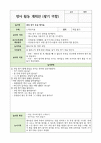 영아활동 계획안 -쌓기 역할-1