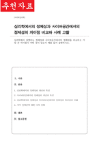 심리학에서 설명하는 정체성과 사이버공간에서의 정체성을 비교하고 가장 큰 차이점이 어떤 것이 있는지 예를 들어 설명하시오-1