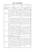 부모상담일지 - 만3세 1학기 부모면담일지 10명 20페이지-4