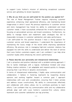 A+ 루이비통코리아 RETAIL MANAGEMENT TRAINEE 경력 자기소개서-4