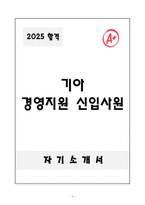 [A+] 기아 경영지원 신입사원-1