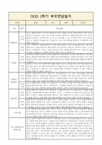 1학기 영아 부모상담일지 부모면담일지 만2세 7명-2