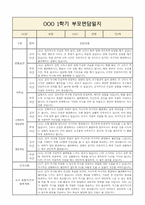 1학기 영아 부모상담일지 부모면담일지 만2세 7명-3