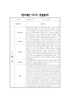 만2세 1학기 관찰일지 및 영역별 발달평가 / 총평 (신체운동건강,의사소통,사회관계,예술경험,자연탐구 관찰일지)-3
