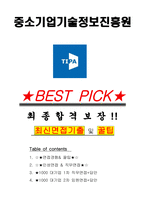 중소기업기술정보진흥원 면접기출(최신)+꿀팁[최종합격!] +1000대기업 1차 직무면접 + 2차 임원면접 최종합격자 답안-1