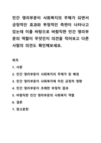 민간 영리부문이 사회복지의 주체가 되면서 긍정적인 효과와 부정적인 측면이 나타나고 있는데 이를 바탕으로 바람직한 민간 영리부문의 역할이 무엇인지 의견을 적어보고 다른 사람의 의견도 확인해보세요.-1