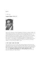 [현대 영미시] Langston Hughes 시 분석-2