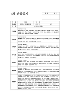 만2세 관찰일지 (10명 분량) 3, 4, 5월 총 3개월 분량-16